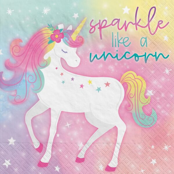 ENCHANTED UNICORN LUNCHEON NAPKINS