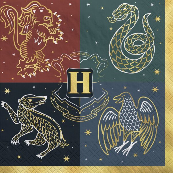 HARRY POTTER HOGWARTS UNITED LUNCHEON NAPKINS