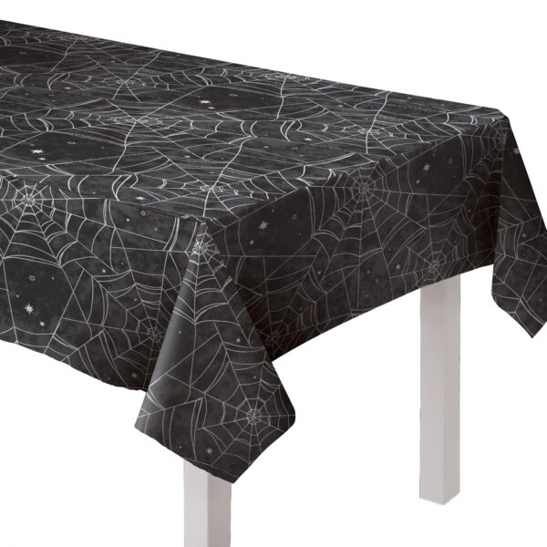 SPIDER WEB NIGHT FLANNEL-BACKED