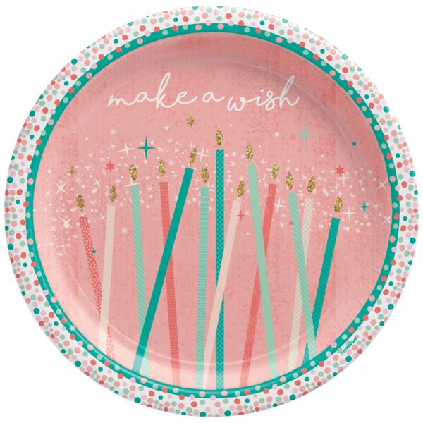 HAPPY CAKE DAY 7" PLATES