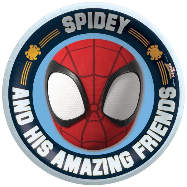 SPIDEY & HIS AMAZING FRIENDS PLATES 7"