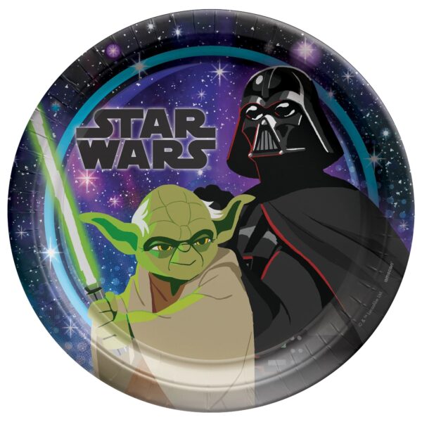 STAR WARS™ GALAXY OF ADVENTURES PLATES 9"