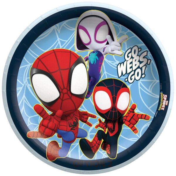 SPIDEY & HIS AMAZING FRIENDS PLATES 9"