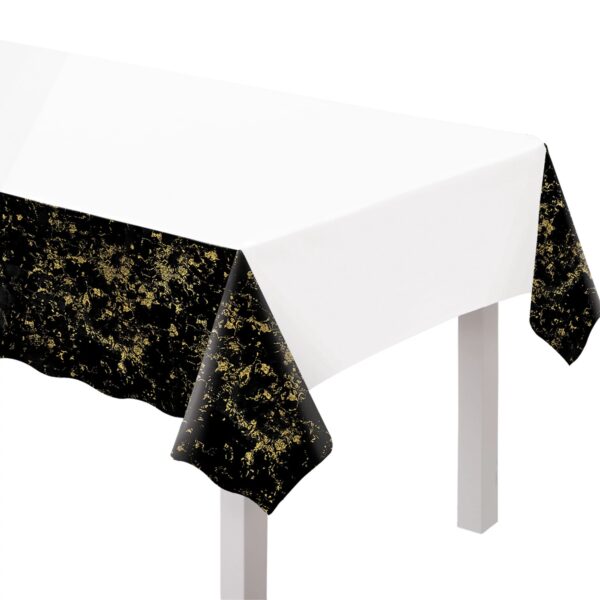 CHEERS FOR THE NEW YEAR PLASTIC TABLE COVER