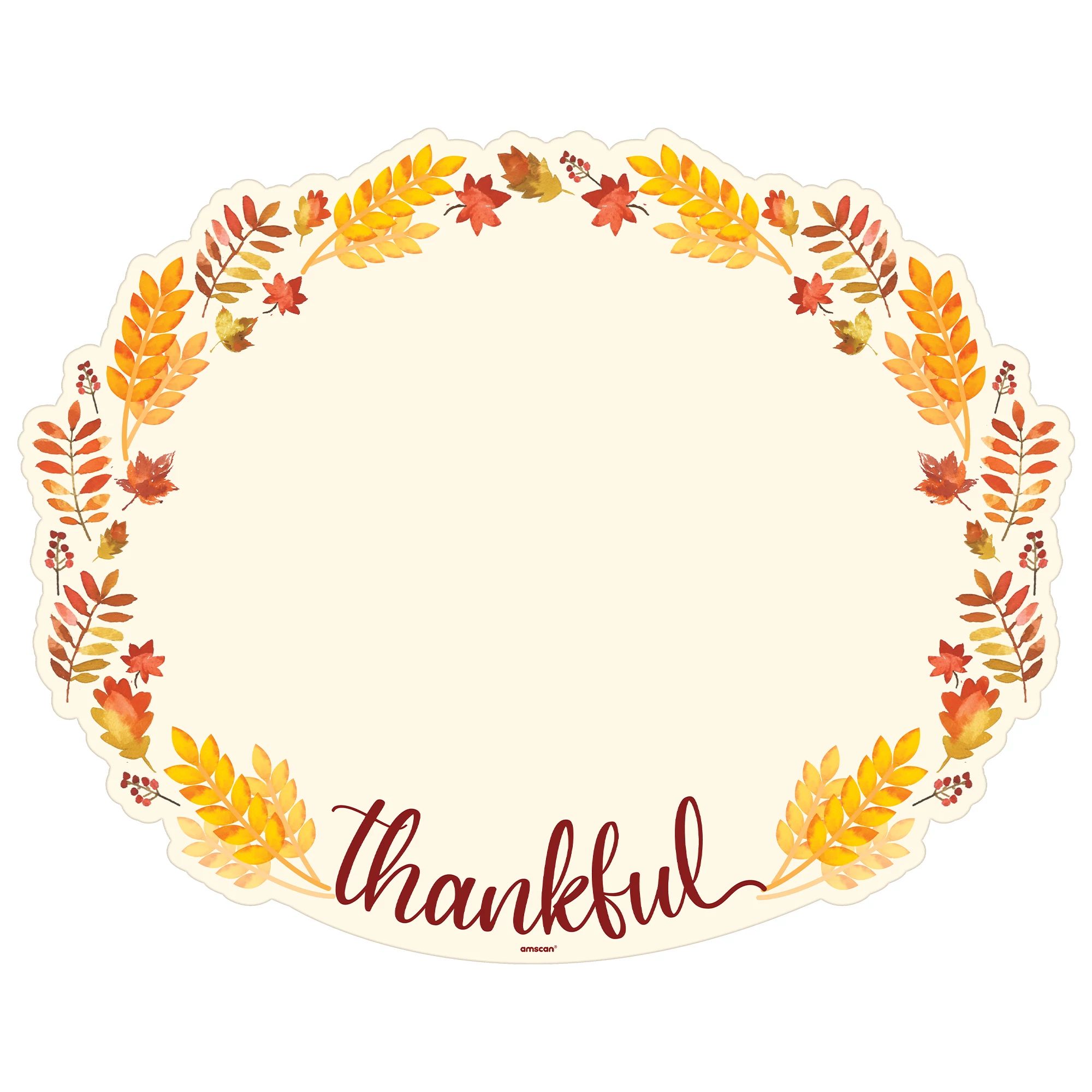 THANKSGIVING DIE CUT PAPER