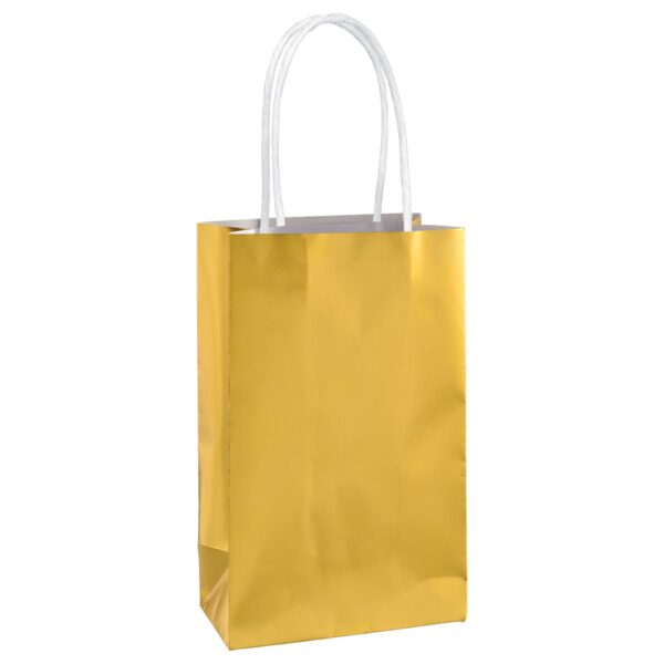 SMALL PAPER BAG - GOLD FOIL