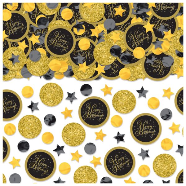 GOLD BIRTHDAY CONFETTI