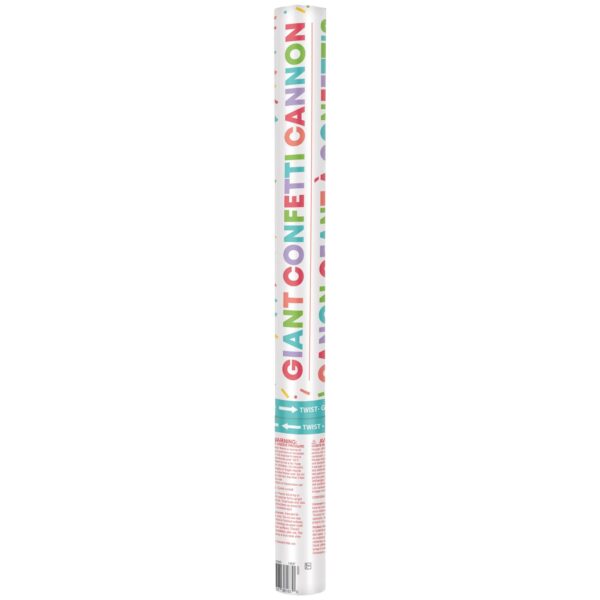 GIANT CONFETTI CANNON - RAINBOW